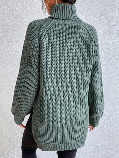 Ashlee - Chunky Knit Turtleneck Sweater