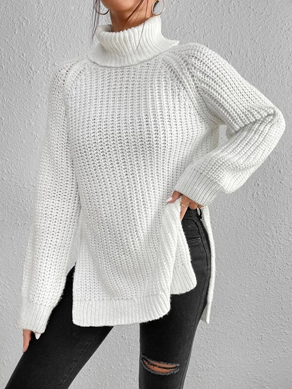 Ashlee - Chunky Knit Turtleneck Sweater