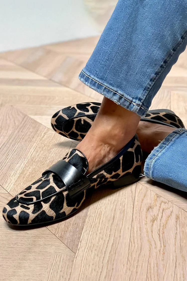 Nora - Unique Loafers on a Low Heel