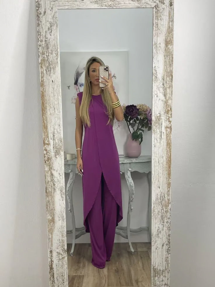 CALYRA – ULTRA-SOFT TOP & PANTS SET FOR MAXIMUM COMFORT