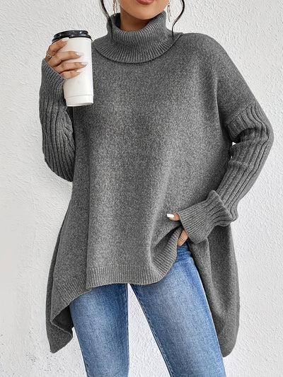 THALIORA – OVERSIZED TURTLENECK SWEATER