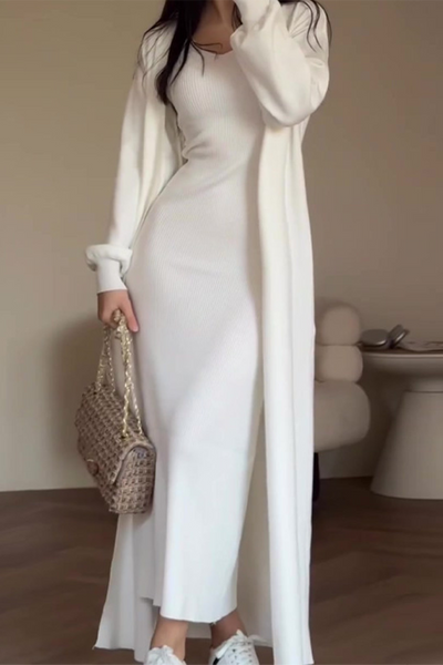 MILENA – CASUAL O-NECK LONG SLEEVE TWO-PIECE SET