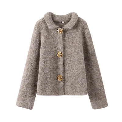 Jaden | Elegant Button-Up Short Coat