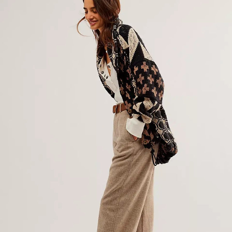Riley | Bohemian Knit Cardigan