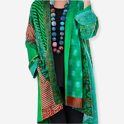Heidi | Bohemian Patchwork Kimono Cardigan