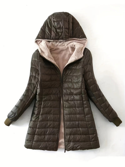 Michèle - Long Waterproof and Elegant Coat