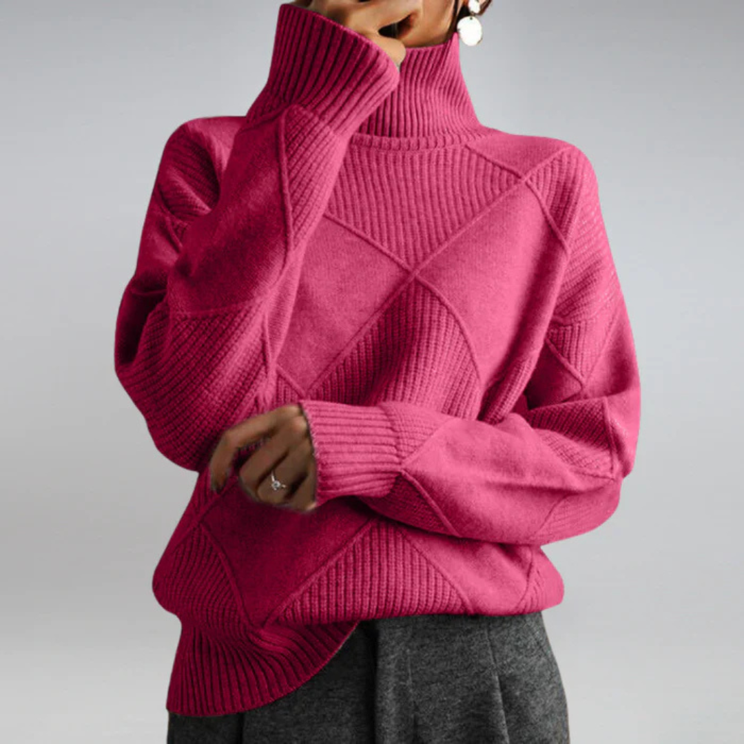 Lauren - Luxe Cashmere Turtleneck Sweater