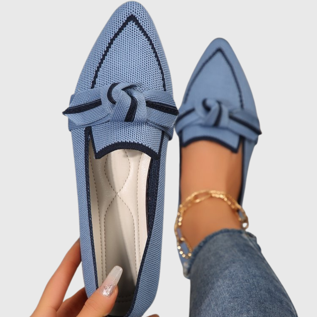 Milena - Knotted Comfort Loafers