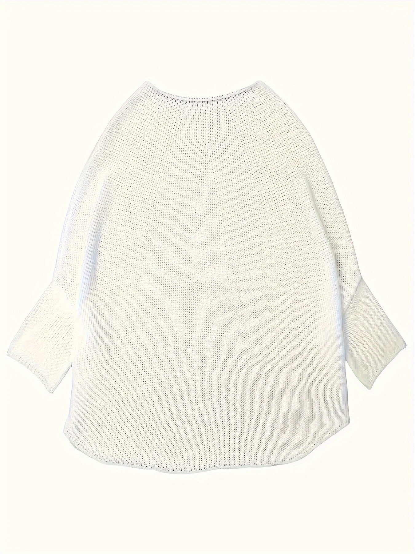 Natalie | Elegant Batwing Knit Pullover