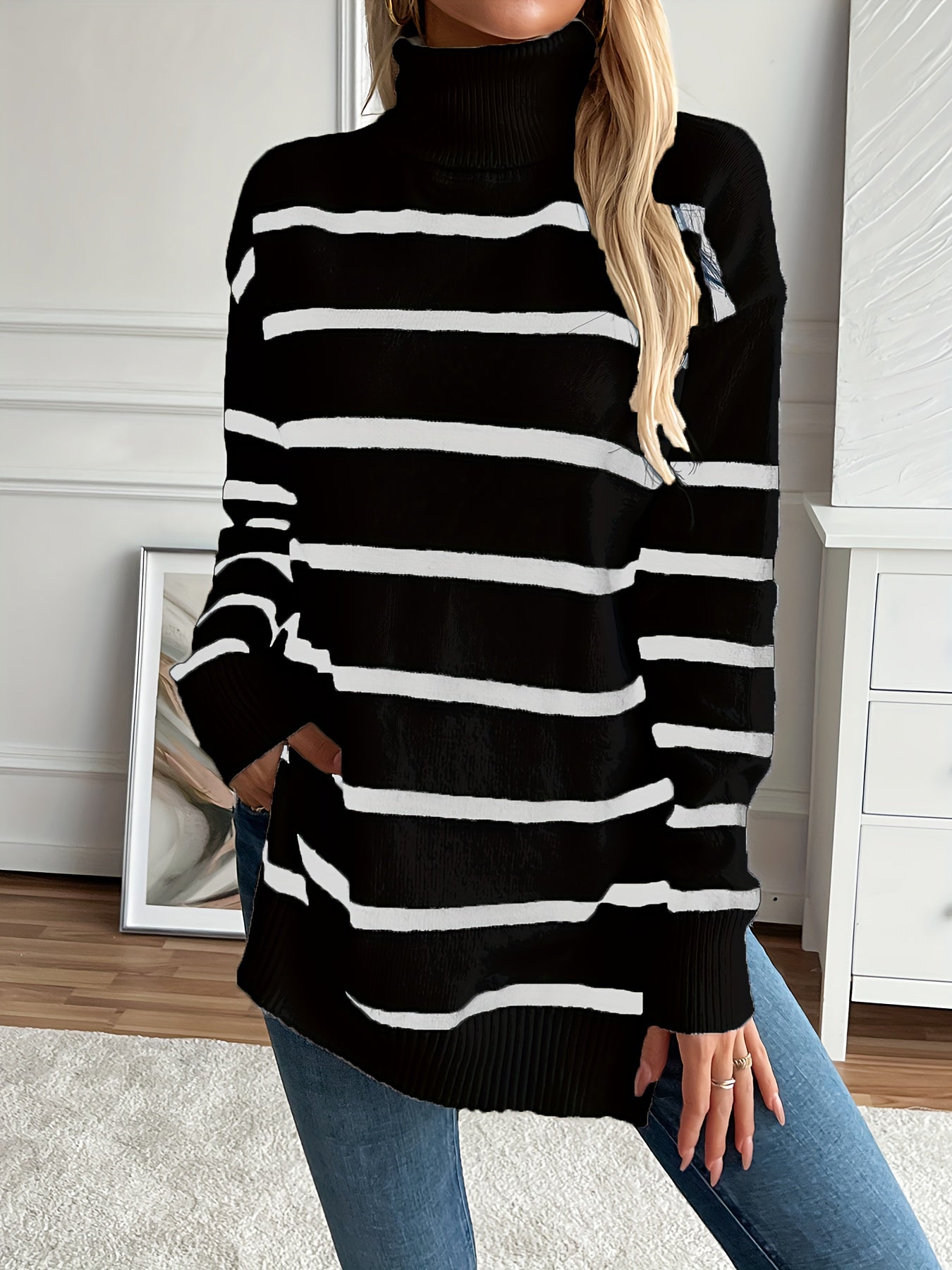 Maya - Striped Sweater