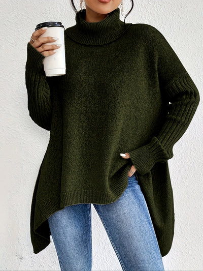 THALIORA – OVERSIZED TURTLENECK SWEATER
