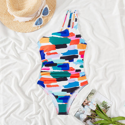 BLAKELY – ONE SHOULDER ONE PIECE SWIMSUIT