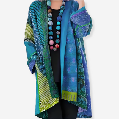 Heidi | Bohemian Patchwork Kimono Cardigan