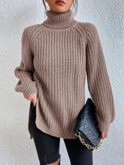 Ashlee - Chunky Knit Turtleneck Sweater