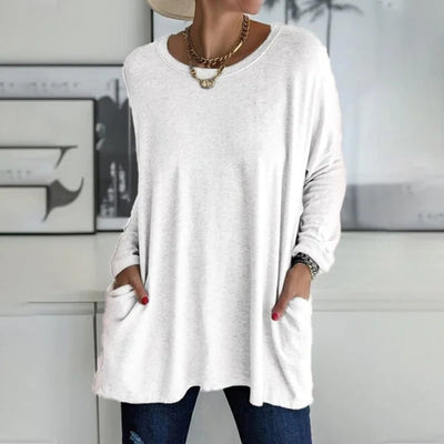Sabrina - Relaxed Pocket Knit Sweater