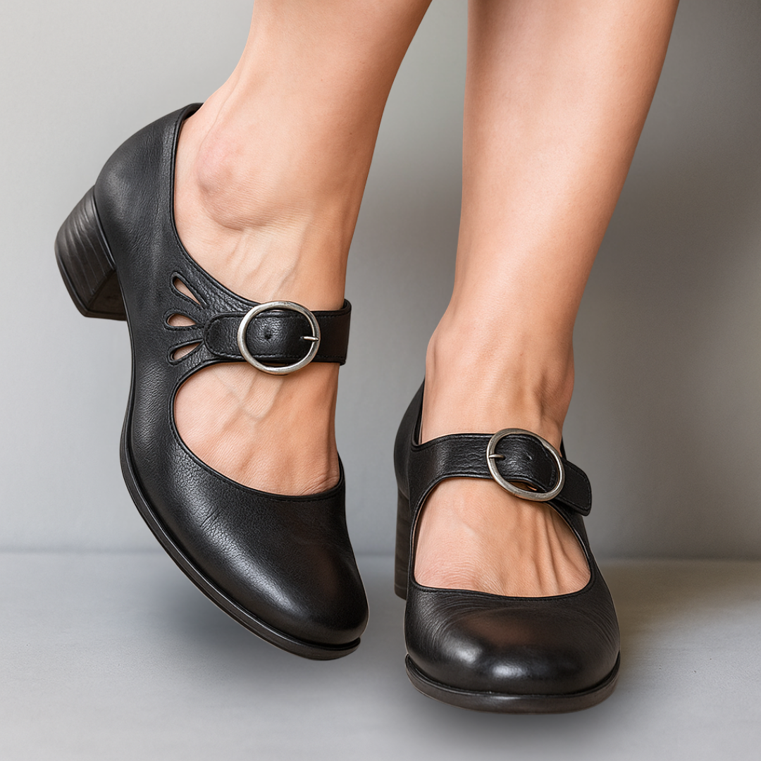 Els - Orthopaedic Leather Sandals with Comfortable Sole