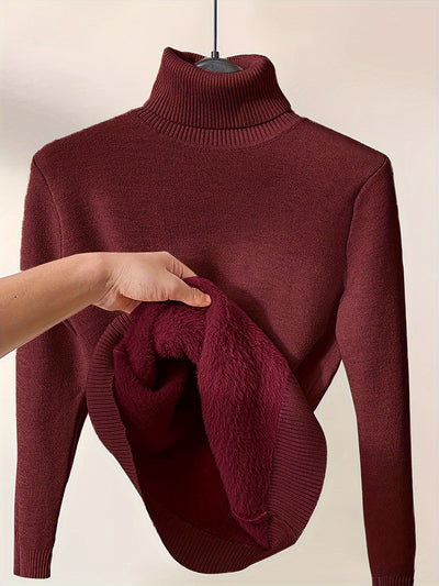Zoe™ | Soft Turtle Neck Pullover Jumper