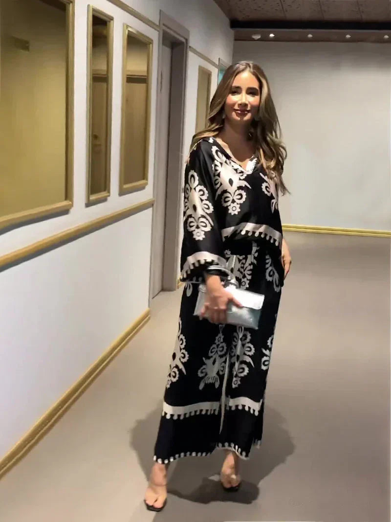 MILANI – IRREGULAR PRINT TROUSERS SET