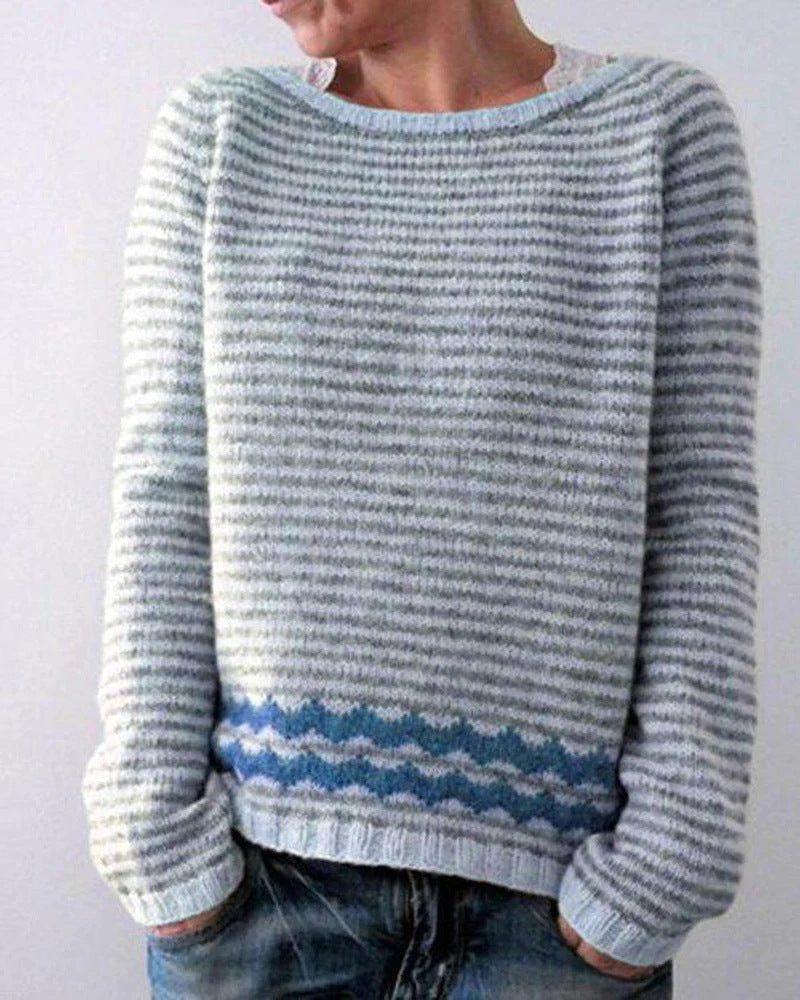 Round Neck Women's Sweater