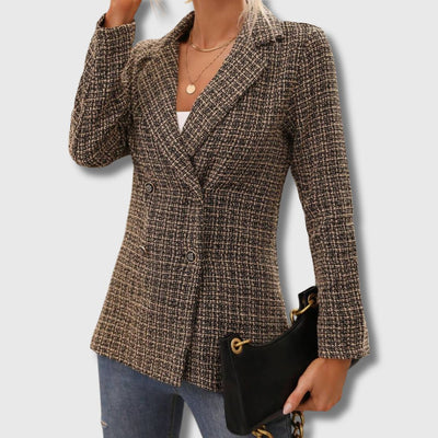Sabine - Women's Chic Tweed Blazer Limited Edition