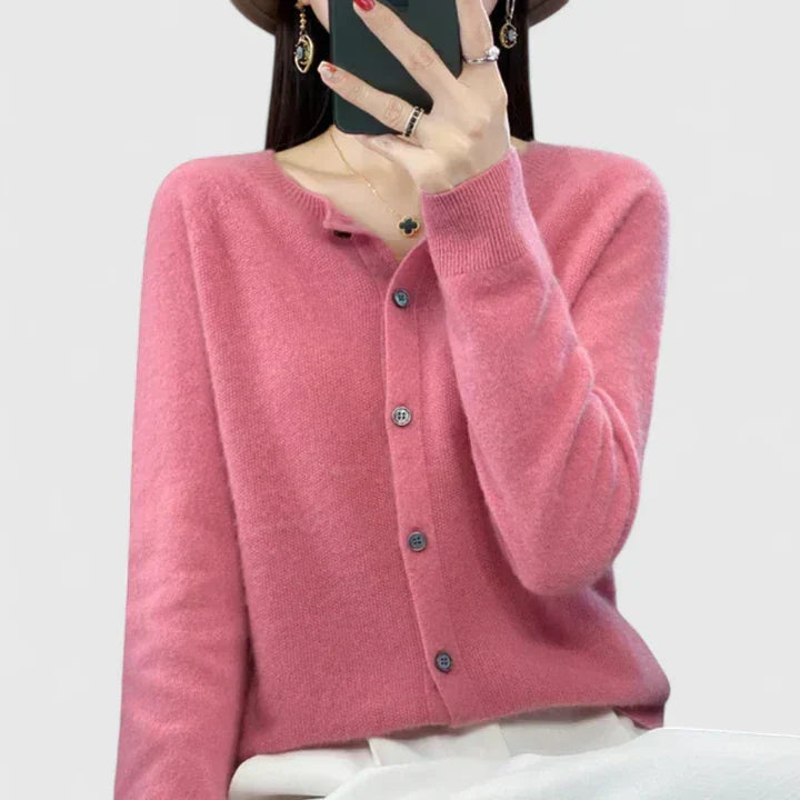 Jovianelle - Comfortable Cardigan