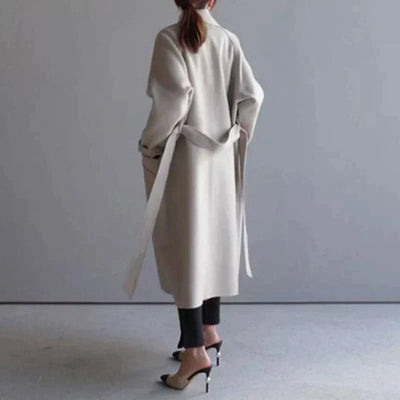 Ella - Longline Wool Coat