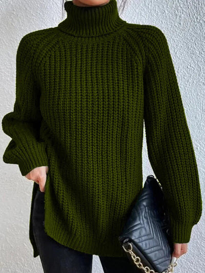 Ashlee - Chunky Knit Turtleneck Sweater