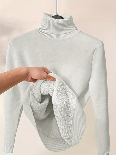 Zoe™ | Soft Turtle Neck Pullover Jumper