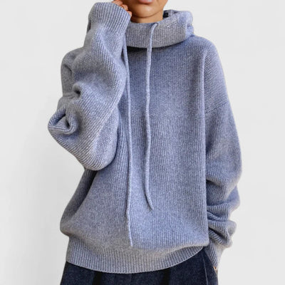 Marie - Cozy Knit Hoodie
