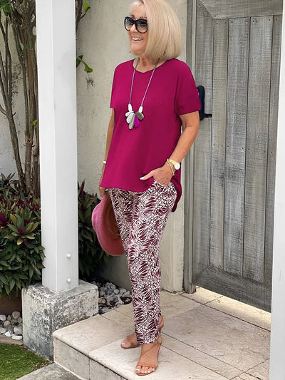 AVALISSE – RELAXED FIT HOLIDAY OUTFIT SET