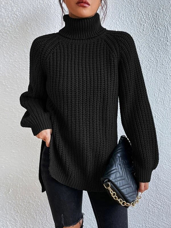 Ashlee - Chunky Knit Turtleneck Sweater