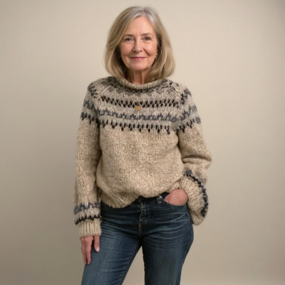 Ashley | Authentic Icelandic Sweater