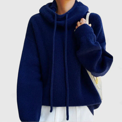 Marie - Cozy Knit Hoodie