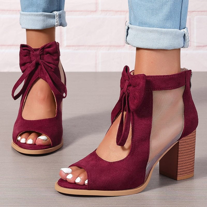 EVELYNRA – LUNETTE BOW HEELS