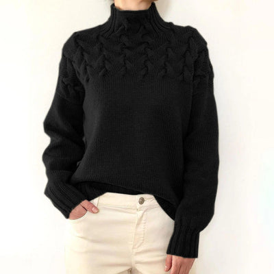 Elena - Warm Knitted Turtleneck